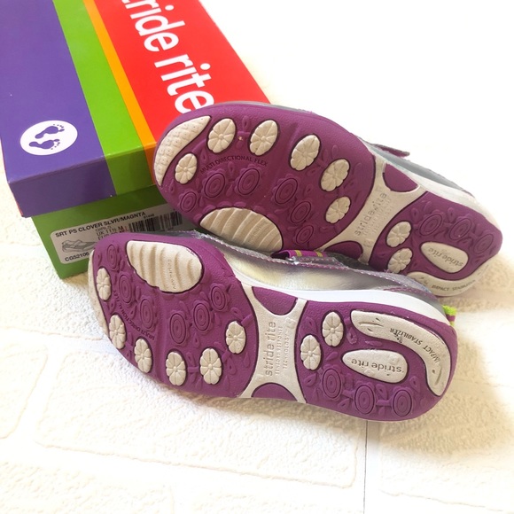 Stride Rite Metallic Velcro Shoe - Picture 2 of 3